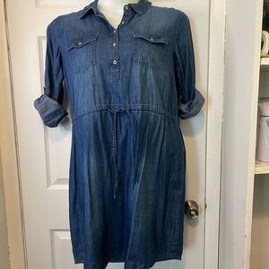 Serra size L denim dress